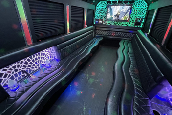 Jackson Limo Bus Interior