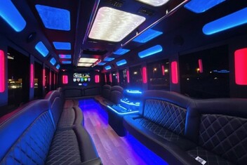 Jackson Limousine Bus Interior