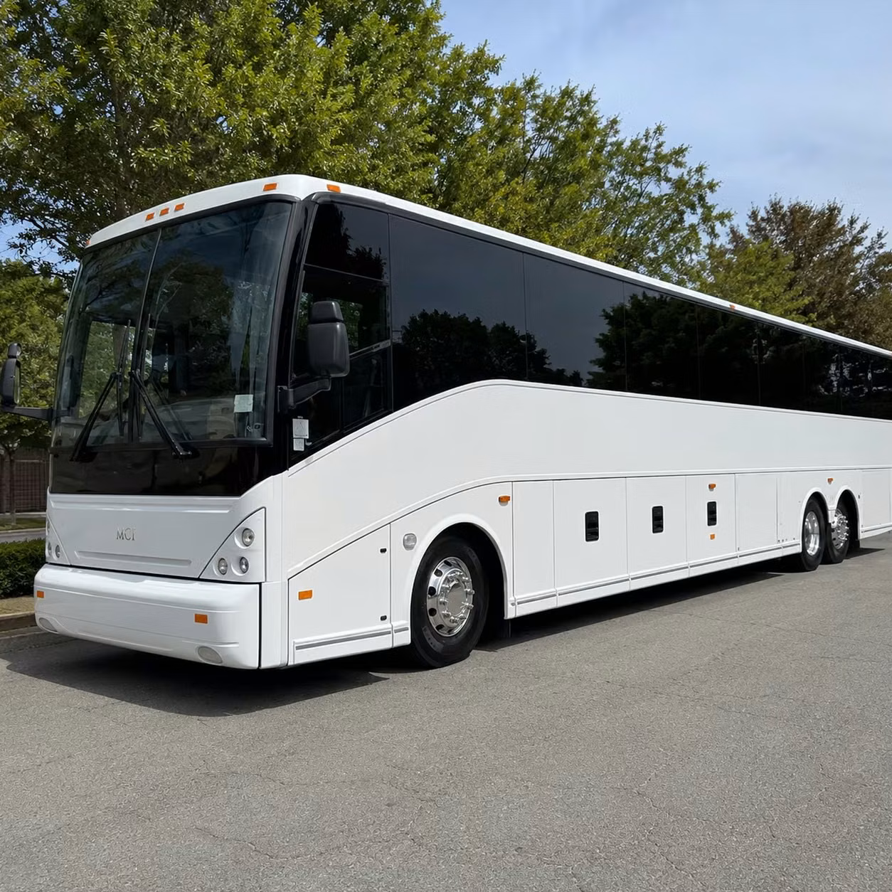 56 passenger charter bus