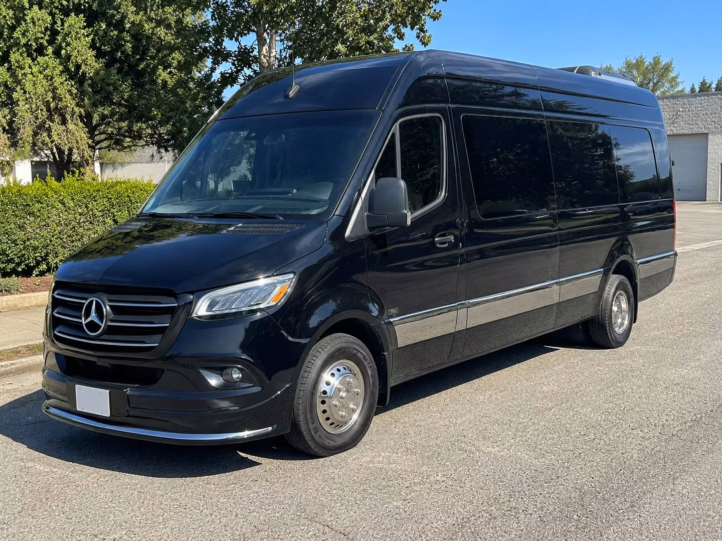 bridal party transportation and sprinter van rentals in jackson