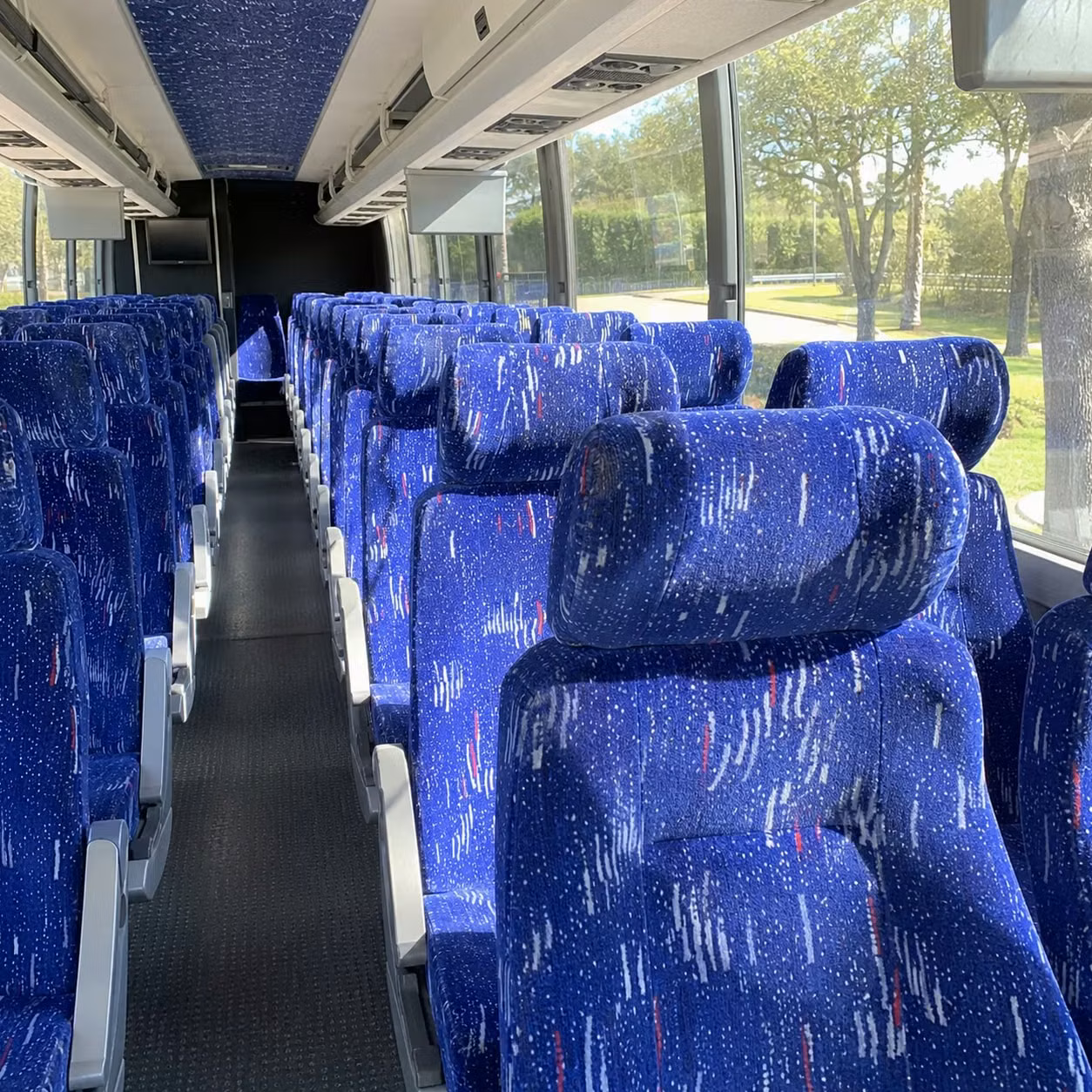 jackson charter bus interior gallery