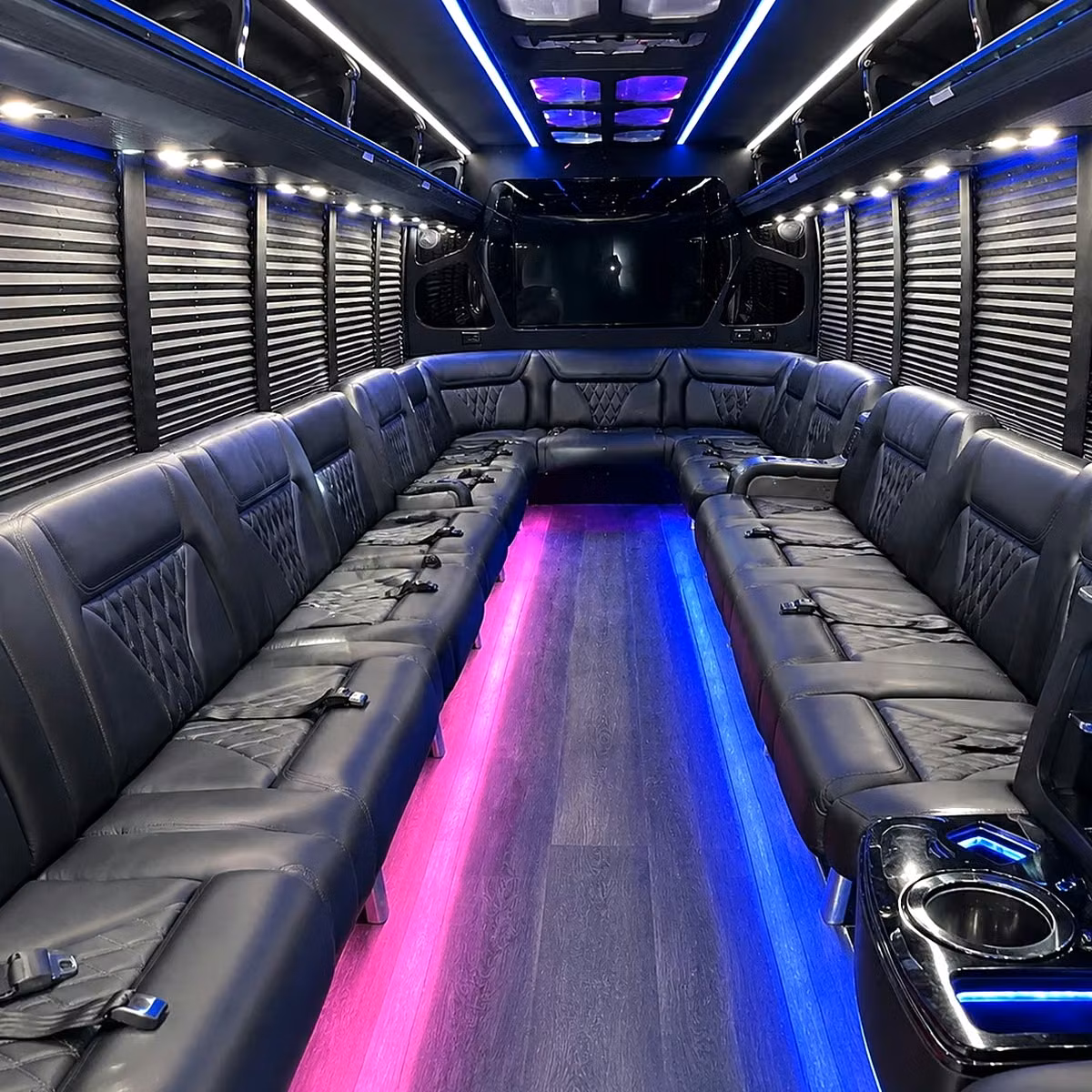 party bus interior